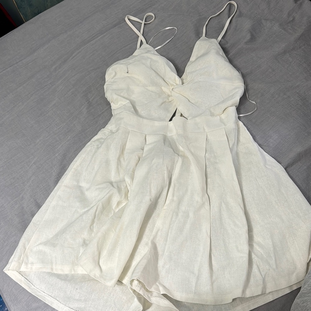 Urban Outfitters White Romper